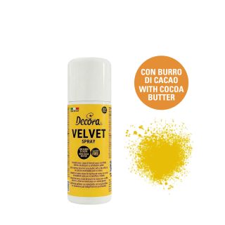 Spray velours jaune Decora 100 ml