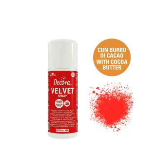 Spray velours rouge Decora 100 ml