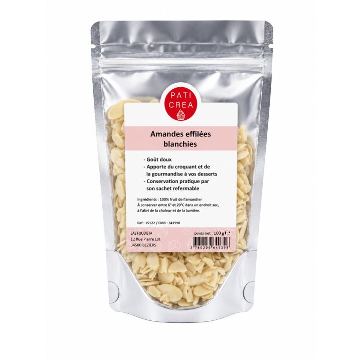 Gehackte Mandeln 100g - PATICREA
