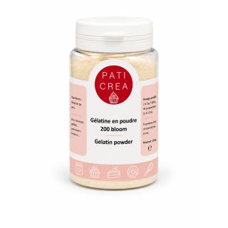 Gélatine en poudre 200 bloom x 100 g 