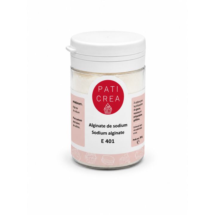 Alginato di sodio E401 - 50 g