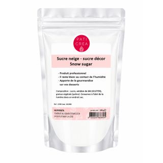 Sucre neige / sucre décor - 200g