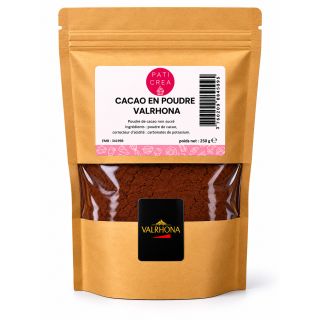 Cacao en poudre Valrhona - 250g - PATICREA