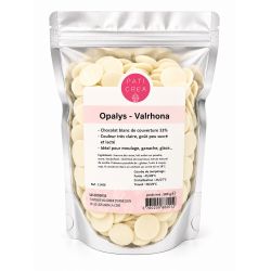 Chocolate Valrhona Opalys 500g - PATICREA