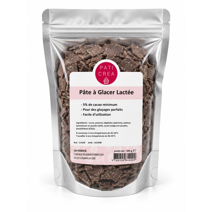 Pâte à Glacer Lactée 500 g paticréa