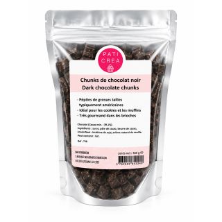 300 g di pezzi di cioccolato fondente - PATICREA