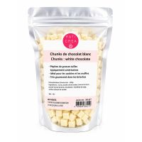 300g de pedaços de chocolate branco
