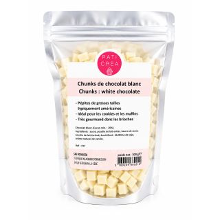 Chunk de chocolat blanc 300g 
