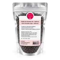 Gotas de chocolate amargo Valrhona 52% 250g