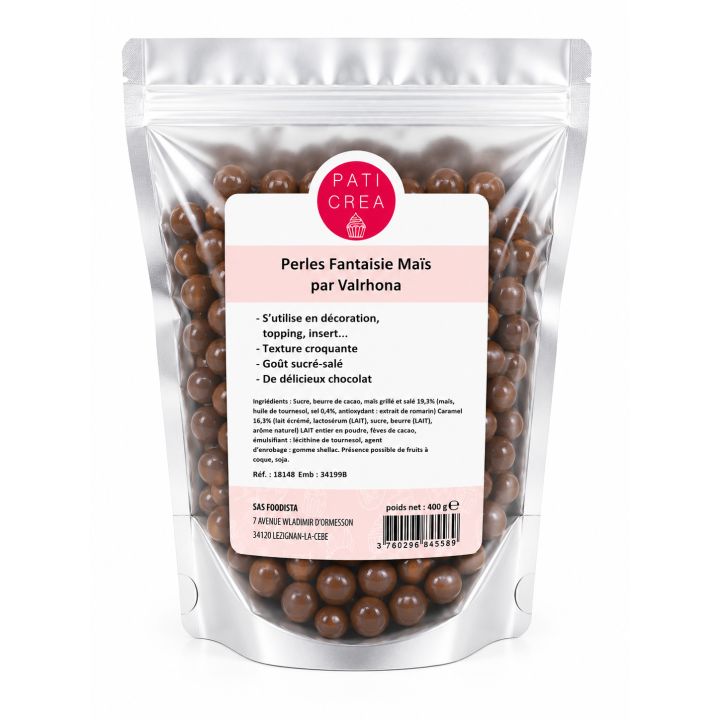 Fantasia Mais Valrhona - 400g - PATICREA