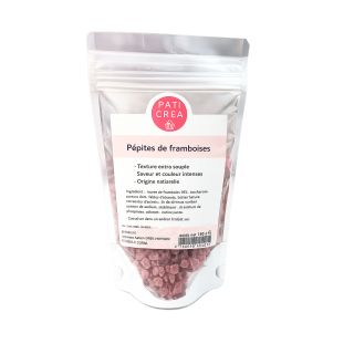 Pépites Framboises 150 g - PATICREA