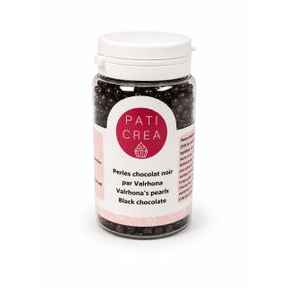 Perles de chocolat noir par Valrhona - 130g