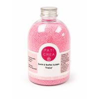 Açúcar de algodão doce de morango - PATICREA
