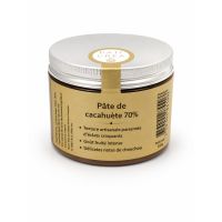 70% pasta de maní Valrhona