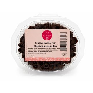 Copeaux Fins de Chocolat Noir Paticréa - 80g