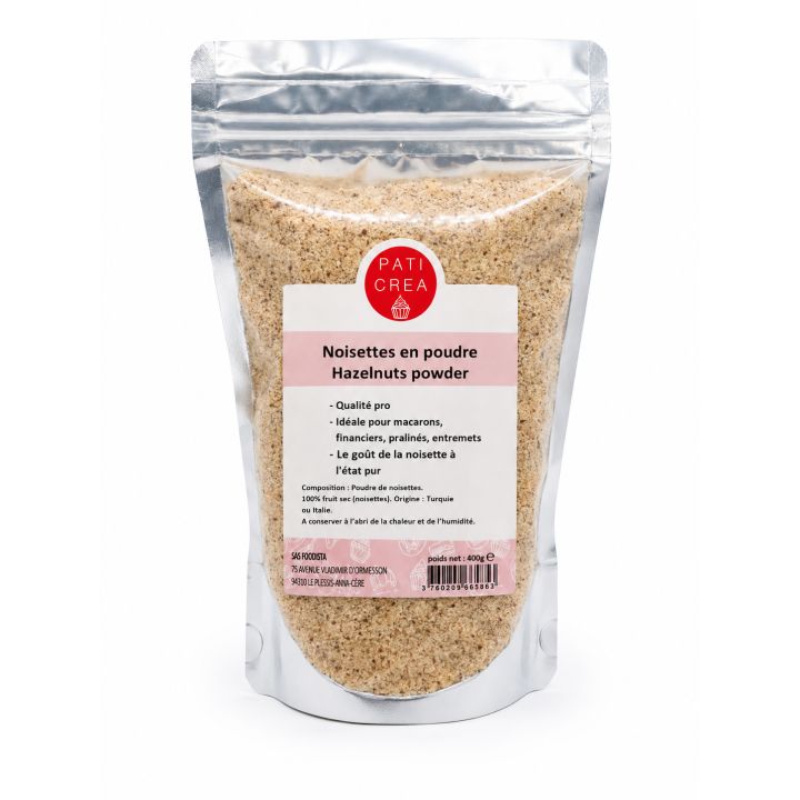 Poudre de noisettes 400g Paticréa
