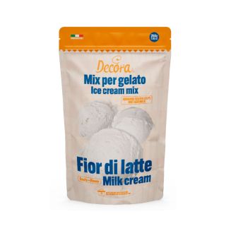 Mix crème glacé parfum crème de lait prêt à l'emploi