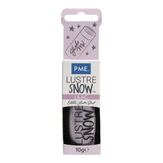 Lustre comestible lilas nacré