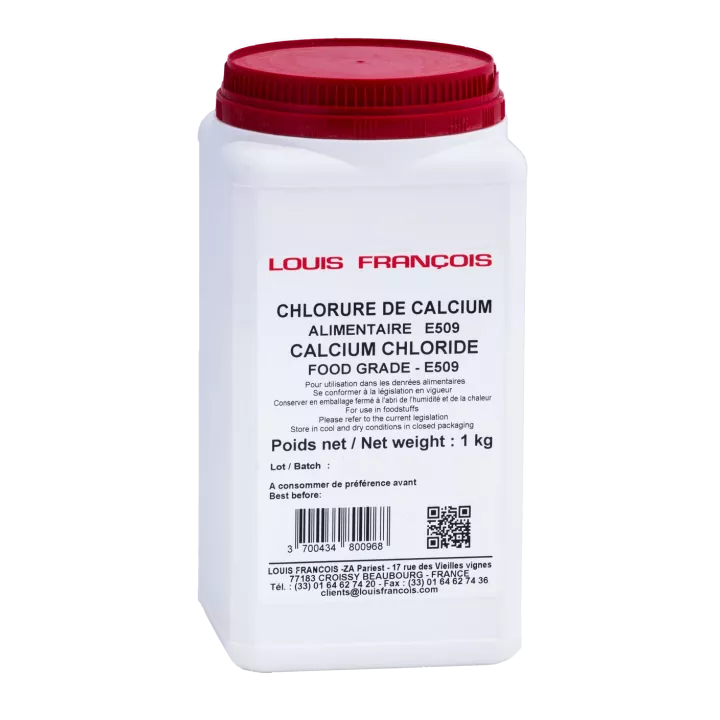 Chlorure de calcium 1kg E509