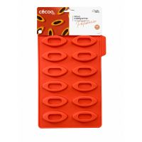 Molde de silicone de qualidade alimentar com 12 compartimentos
