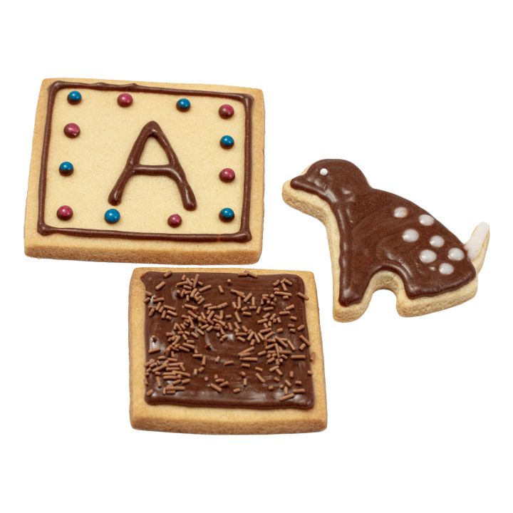 Glaçage pour biscuits Marron Chocolat PME 120 g