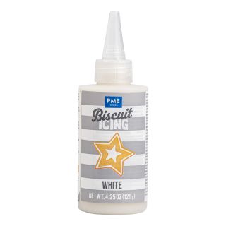Glaçage pour biscuits Blanc PME 120 g