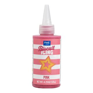 Glaçage pour biscuits Rose PME 120 g