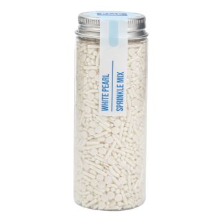 Mélange de sprinkles pour gâteau – Perle blanche