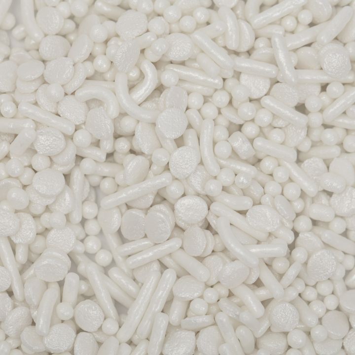 Sprinkles di perle bianche PME | Decorazioni per torte