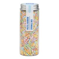 Mistura para confeitos de bolo – Arco-íris pastel