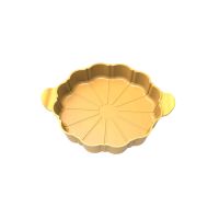 A fantástica forma de torta Cookut Mango com faca.