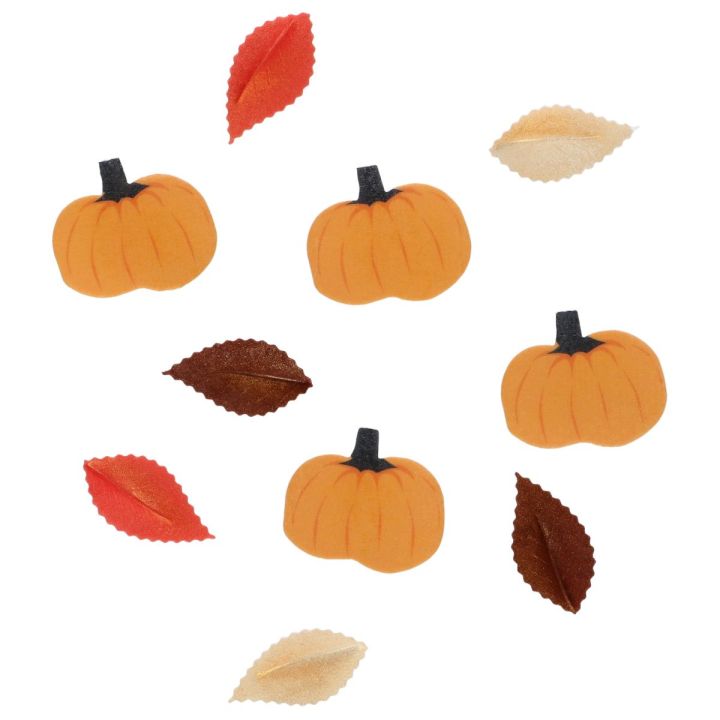 Décorations azymes Automne Feuilles & Citrouilles Wilton