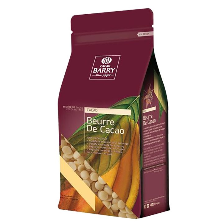 Beurre de cacao pistoles 1kg Barry