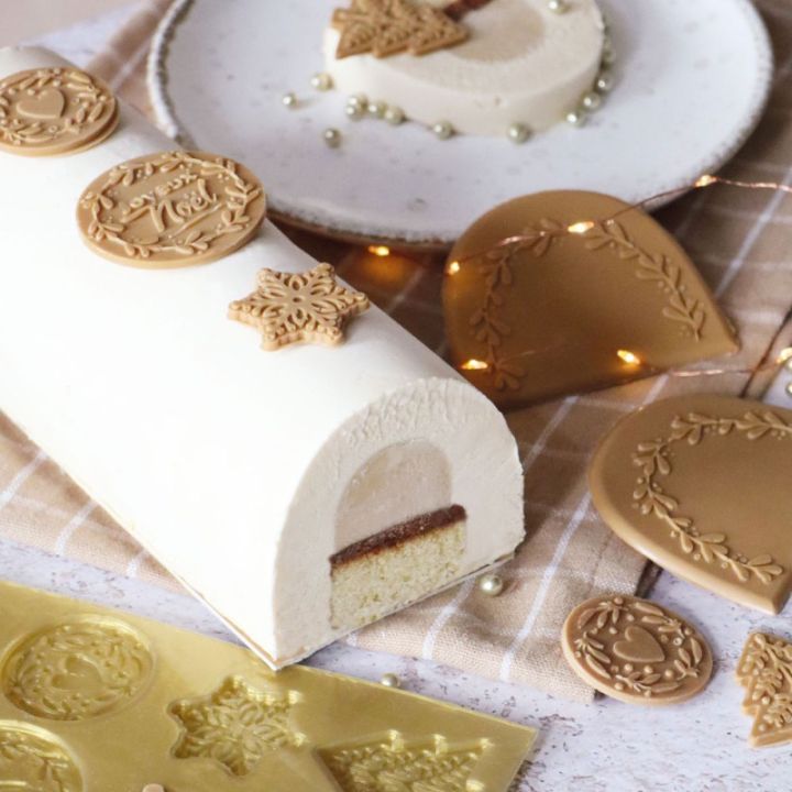 Moule silicone embout de bûche ScrapCooking®