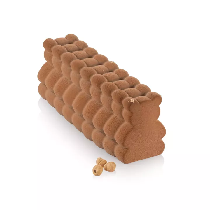 Moule à bûche Peluche 1000 silicone silikomart