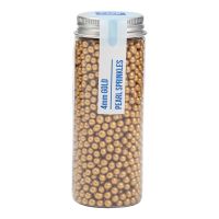 Cuentas de oro de 4 mm SME