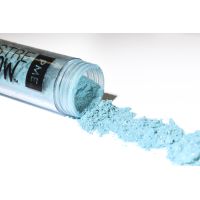 Edible pearly blue luster