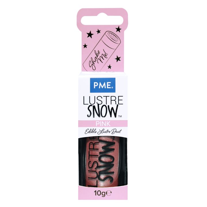 Lustre comestible rose nacré