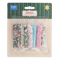 Weihnachtsdekorationen und Zuckerkugel-Sortiment (KMU)