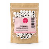 Décors en sucre Yeux Bonbons