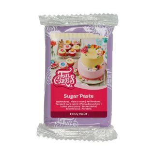 Pâte à sucre FunCakes Fancy violet – 250 g