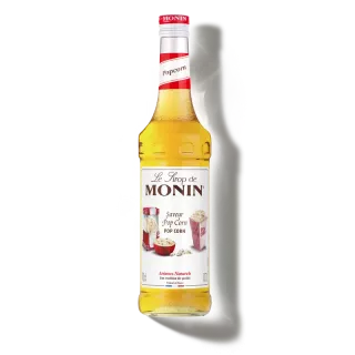 Sirop pop corn 70 cl Monin verre