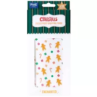 12 folhas para bolo Bento de Natal
