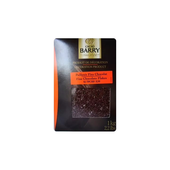 200 g di scaglie di cioccolato fondente.