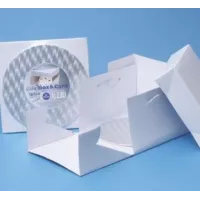 Caixa de 25 cm de altura com base redonda SME