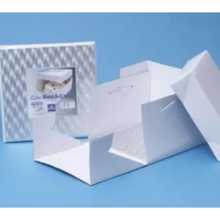 Caixa com 27,5 cm de altura e base quadrada SME