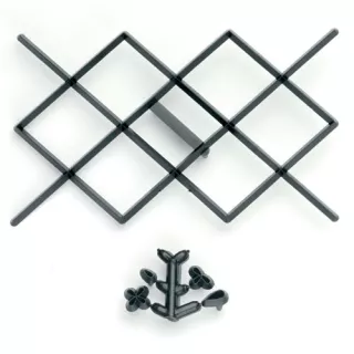 Diamond embosser with Patchwork effect