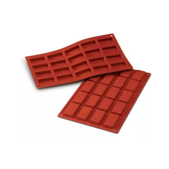 Molde de silicone em miniatura para financier