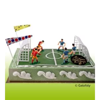 Décor gâteau football