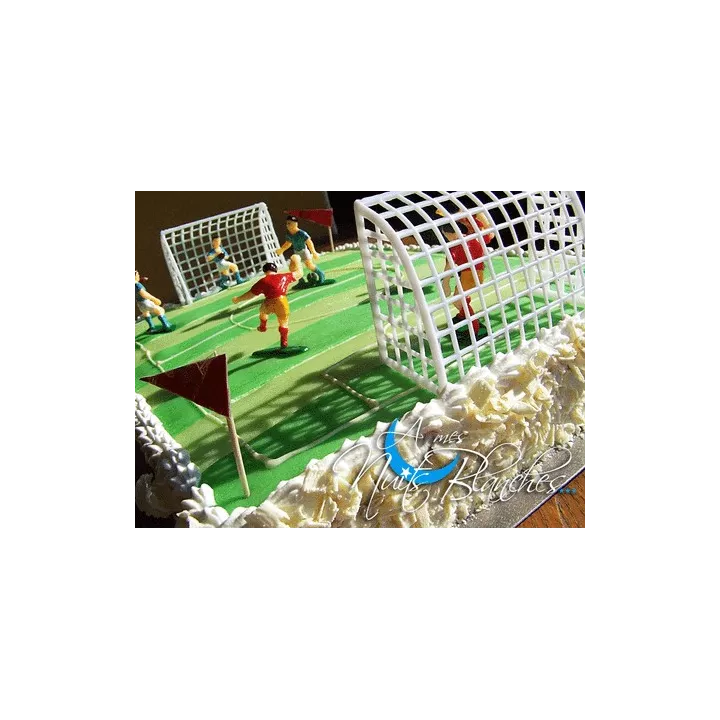 Décor gâteau football